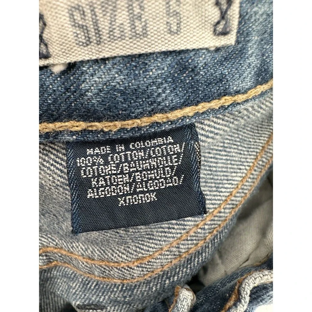 Polo by Ralph Lauren Straight Leg Girls Jeans 5 Vintage Y2K vintage light‎ wash